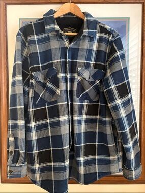 Freedom Foundry Blue Plaid Wool-Blend Jacket!
